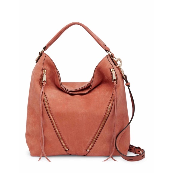 Rebecca Minkoff Handbags - Rebecca Minkoff Moto Nubuck Leather Hobo
